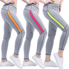 Ast venda Amazon desejo rápido seco senhoras sem fundo correndo fitness, leggings de cintura alta treino Yoga Pant